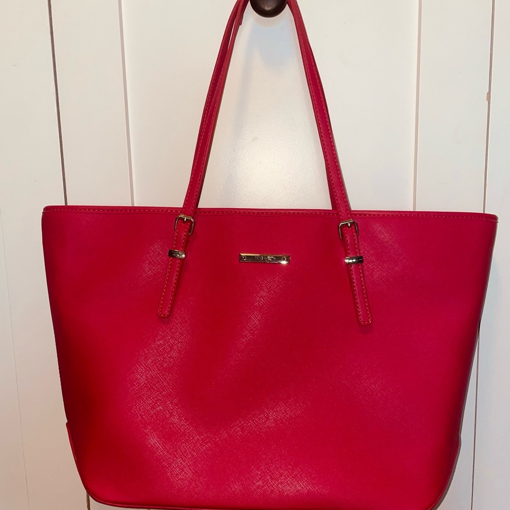 Nine West Vibrant Pink Tote Bag